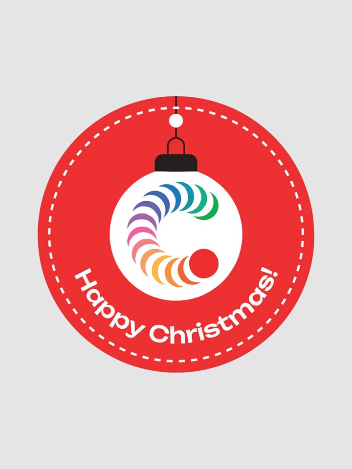 Cure Cancer | Red Xmas Gift Tag $10 product image (1)