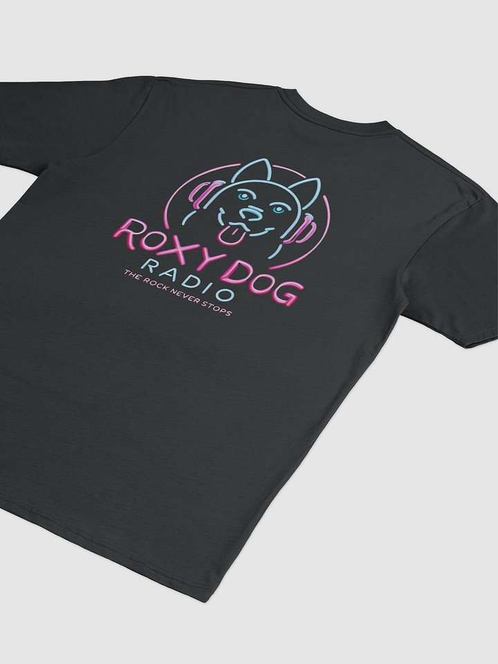 Roxy Dog Radio Neon Custom T-Shirt product image (2)