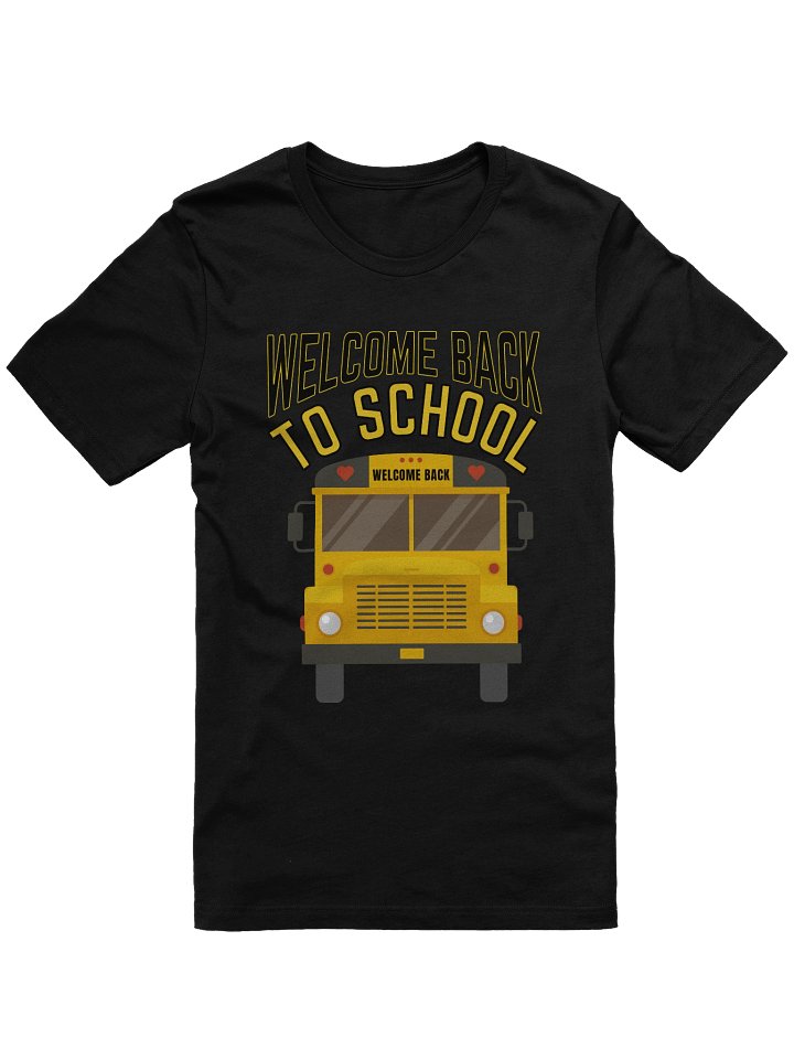 Welcome Back to School Bus T-Shirt product image (4)