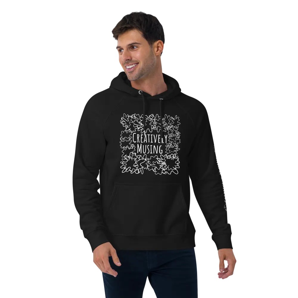 Premium Eco-Friendly White Logo Hoodie product image (2)