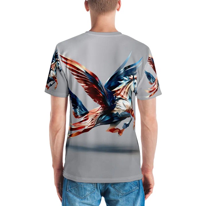 Wings horse flying T shirt product image (2)