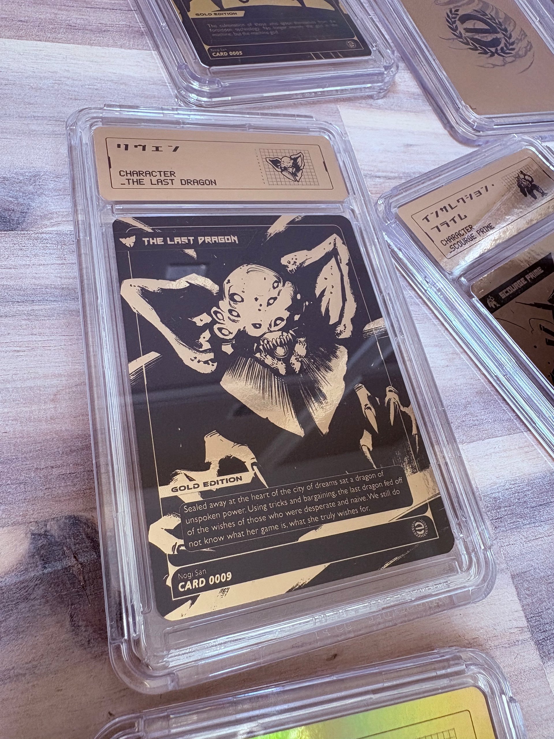 GOLD Last Dragon Card product image (1)