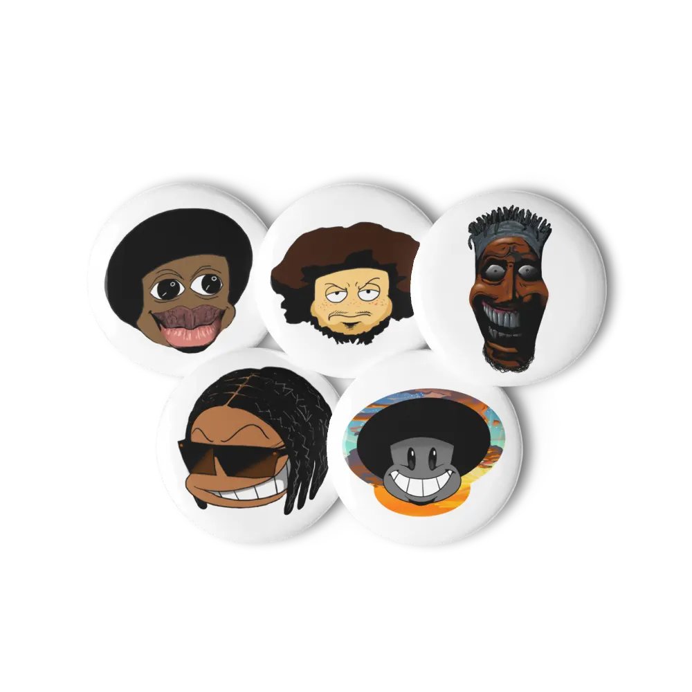 Mr.Crunchee & Friend's Badges product image (1)