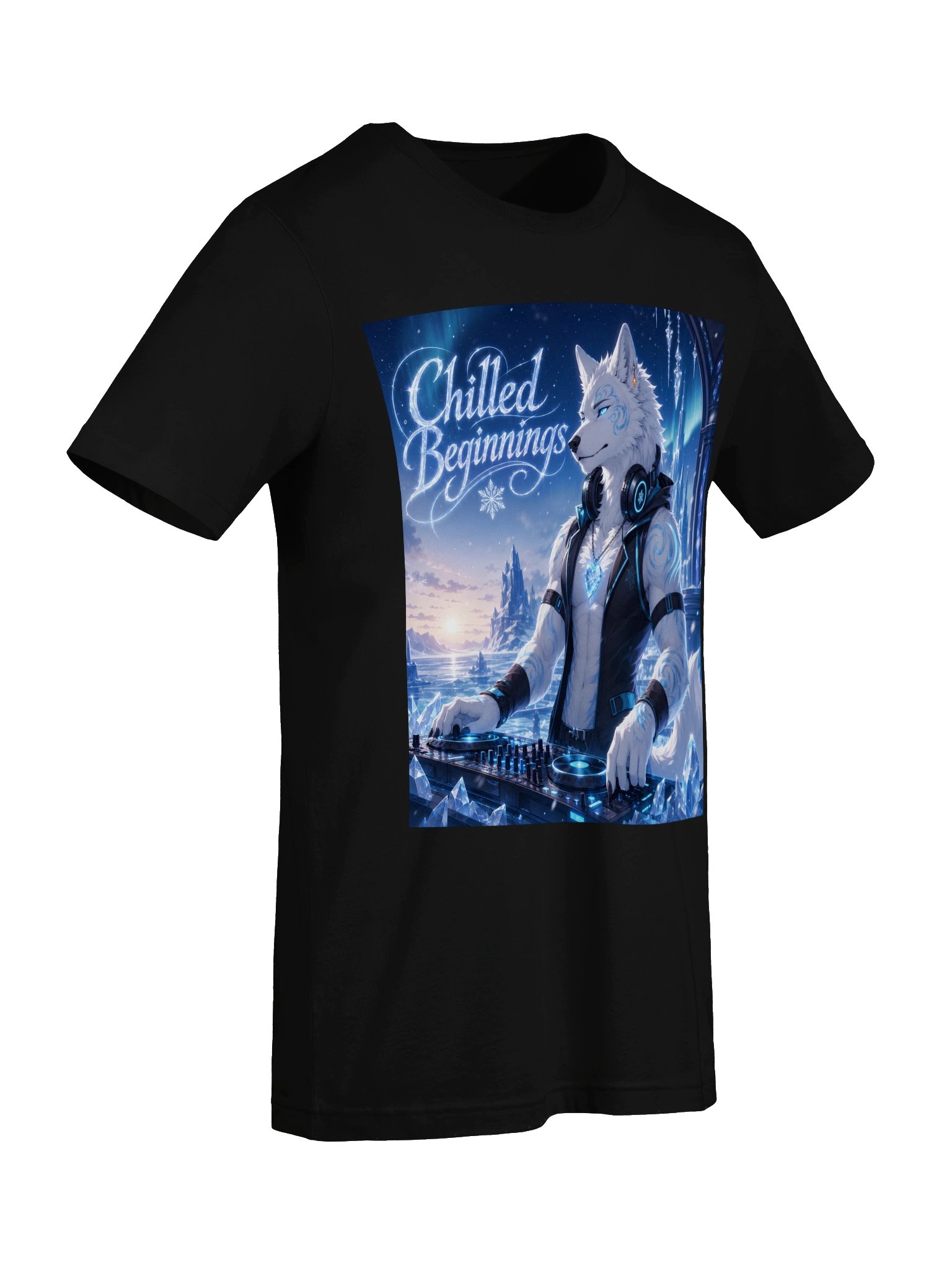 Chilled Beginnings DJ Frostfur T-Shirt product image (26)