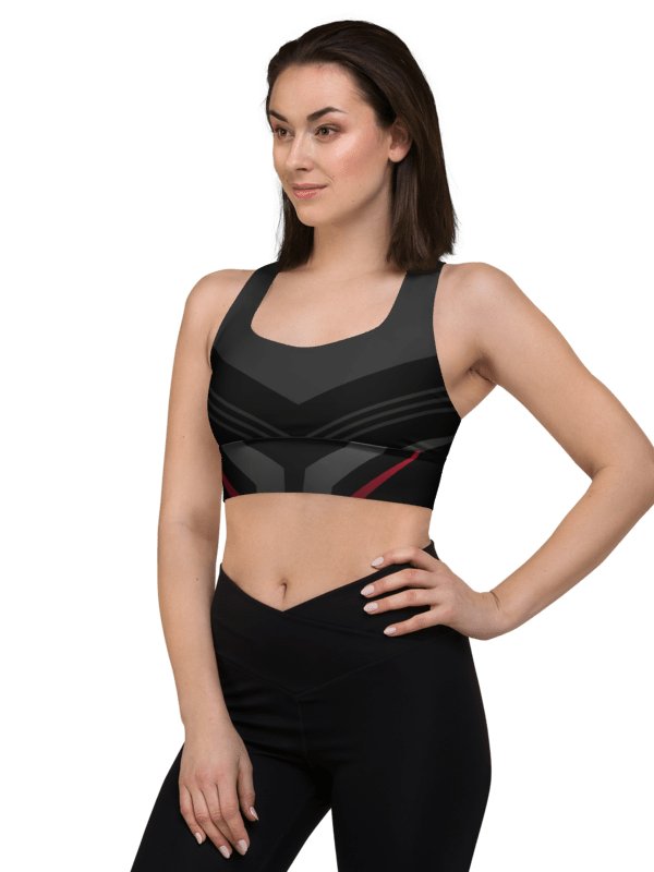 Customizable All-Over Sports Bra product image (1)