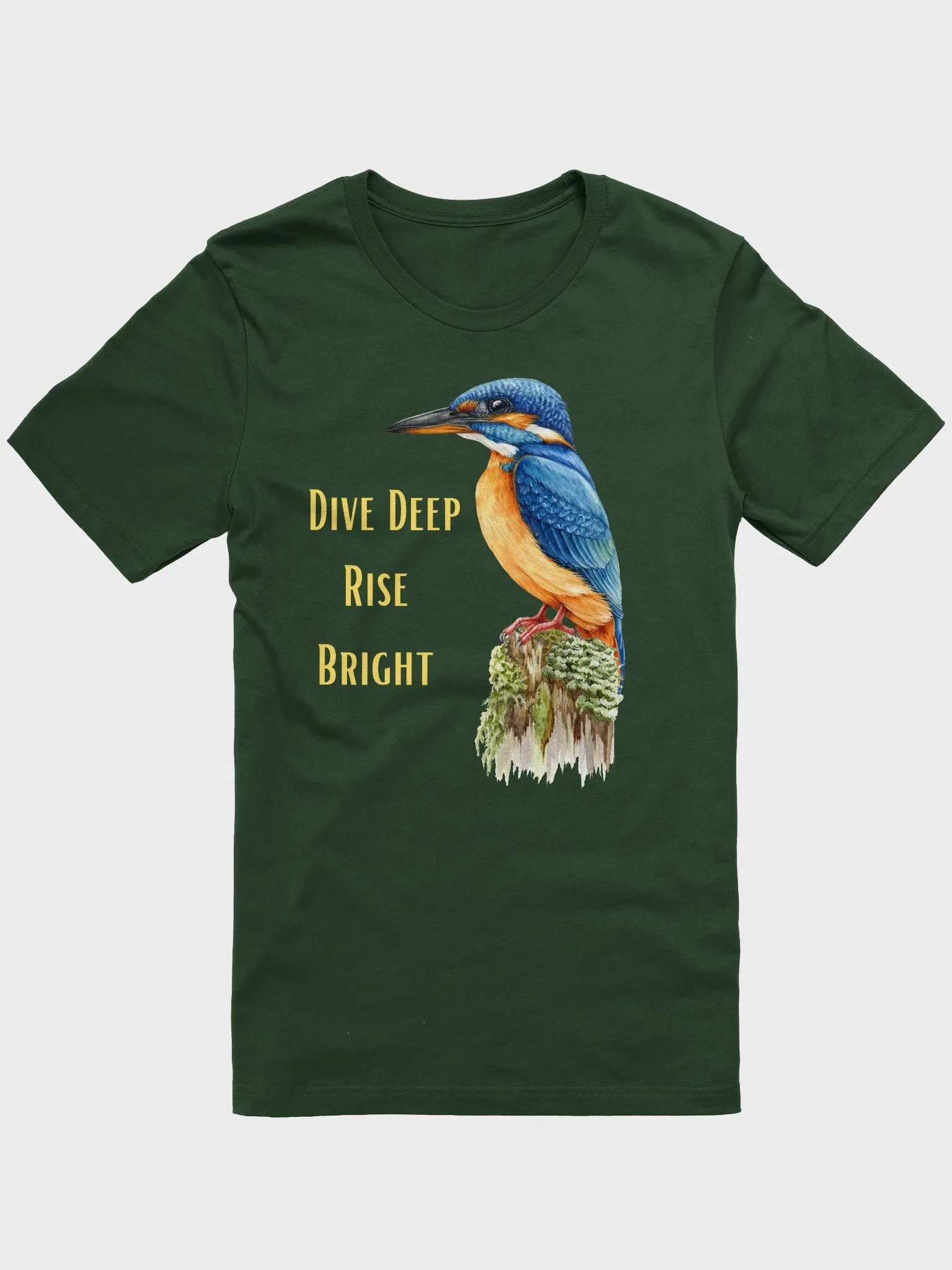 Rise Bright Kingfisher Unisex T-Shirt product image (1)