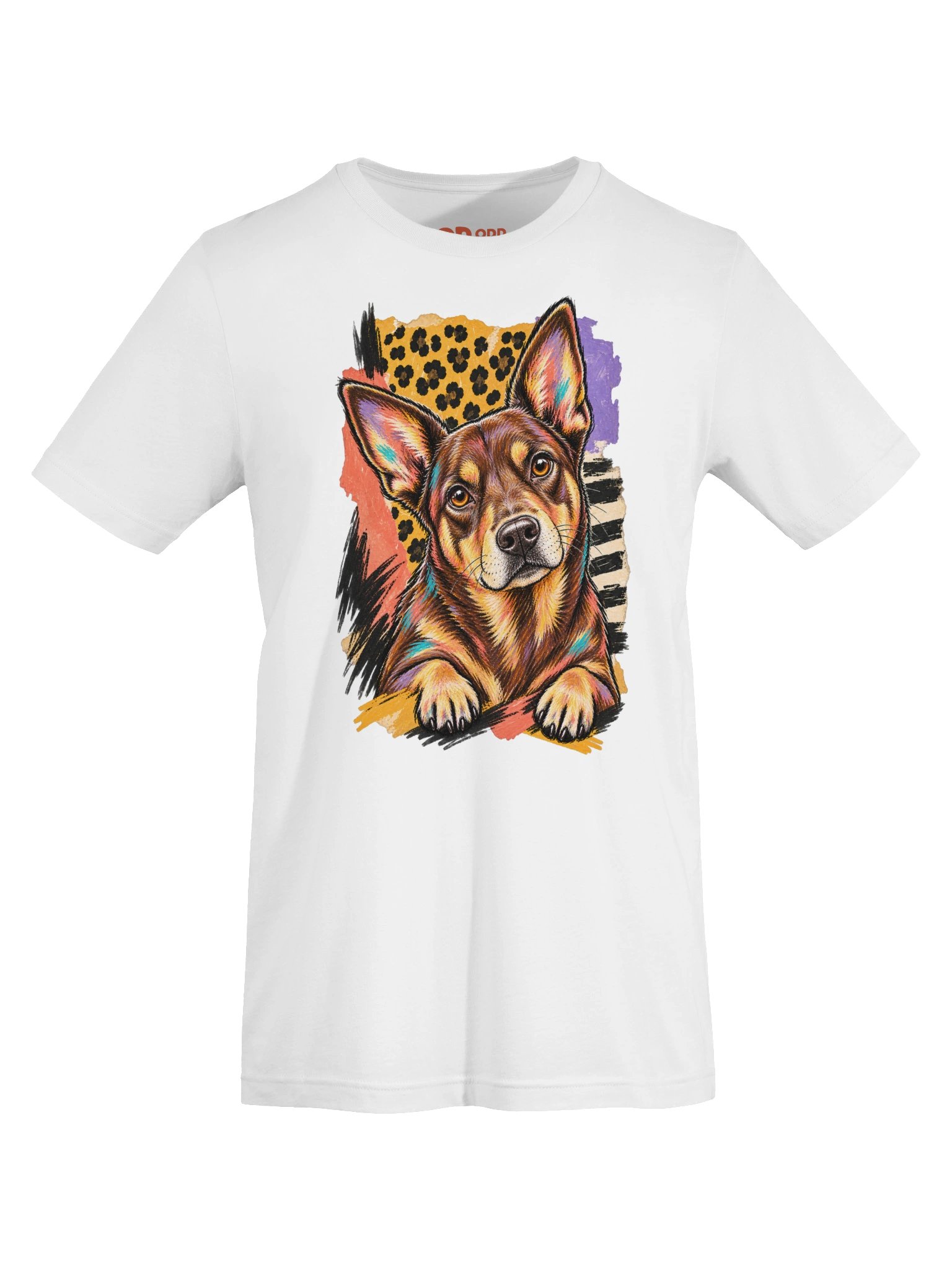 Australian Kelpie Colourful Dog T-Shirt product image (6)