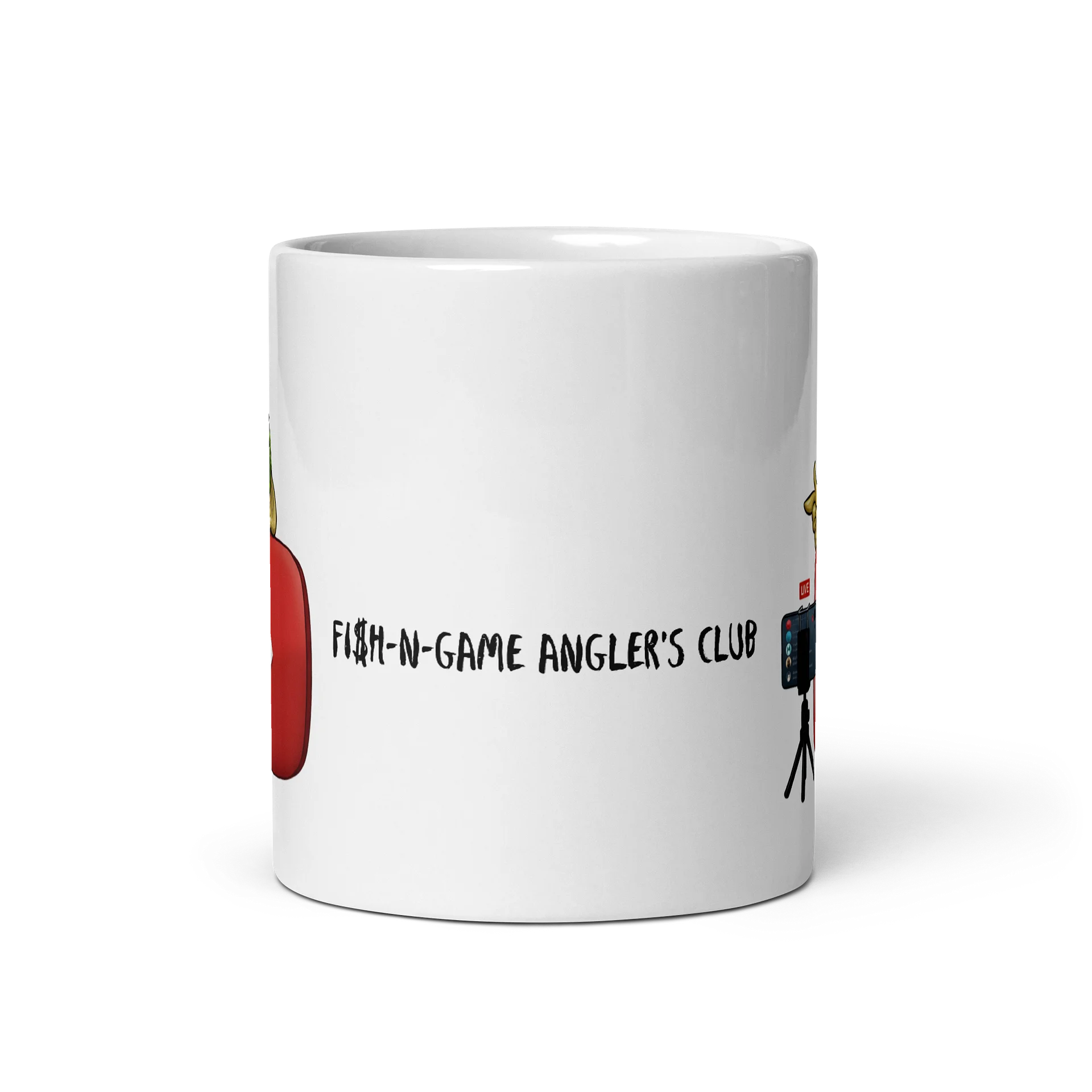 YouTube LIVE ceramic mug product image (3)