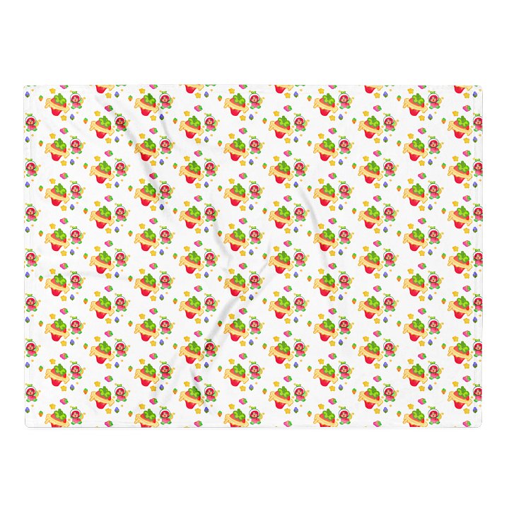 Strawberry planet blanket product image (2)