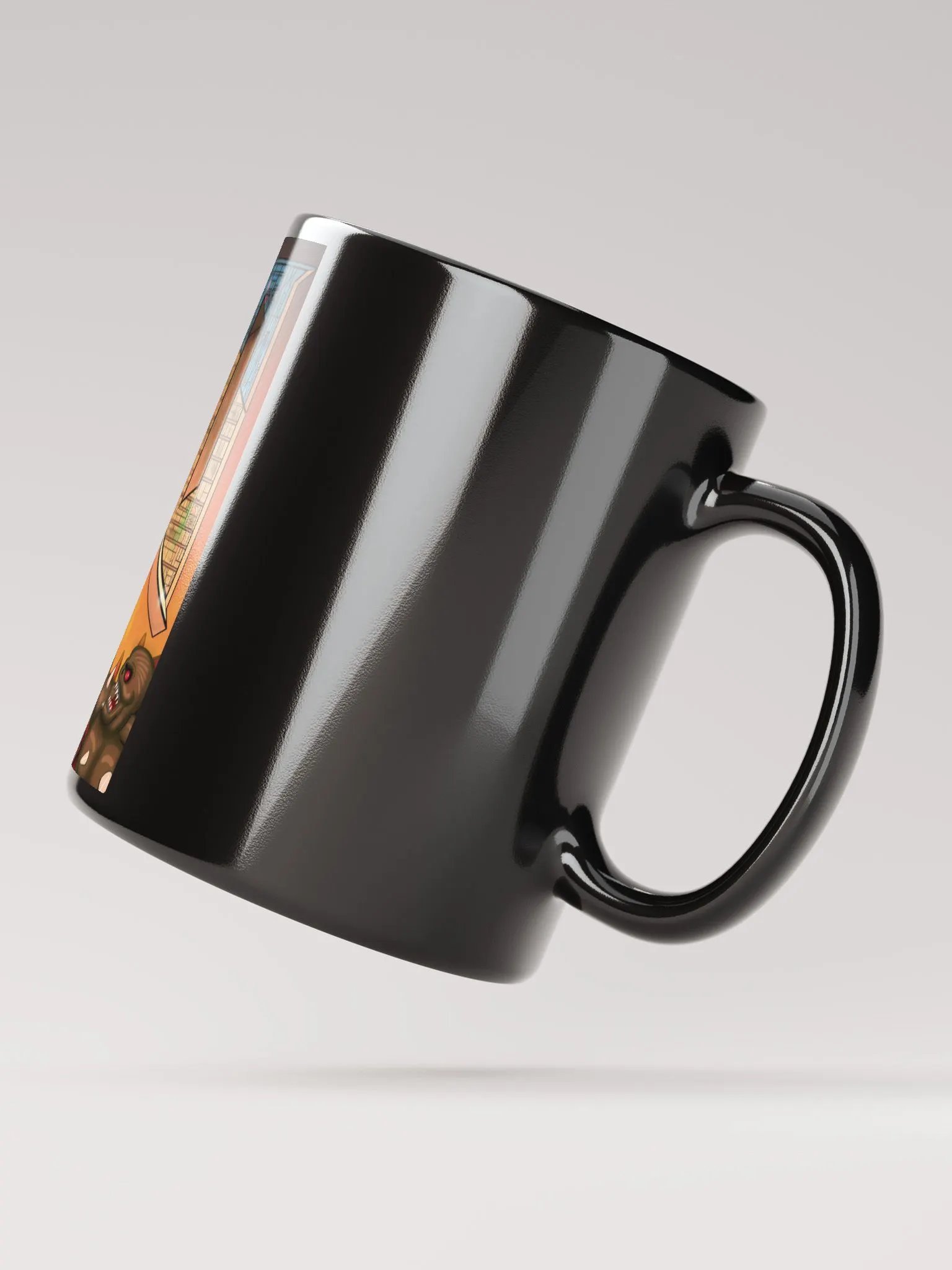 "Doomed" BMD Logo - Black Glossy Mug product image (5)