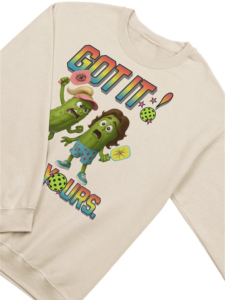 Got It Oops Yours Pickleball Playful Crewneck product image (18)