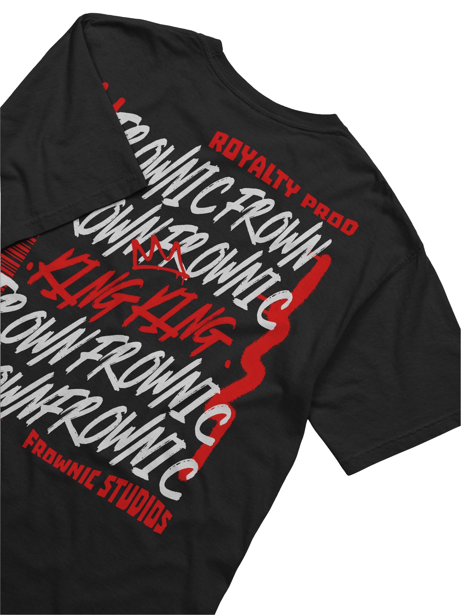 Frownic Is King Printed Tee product image (6)