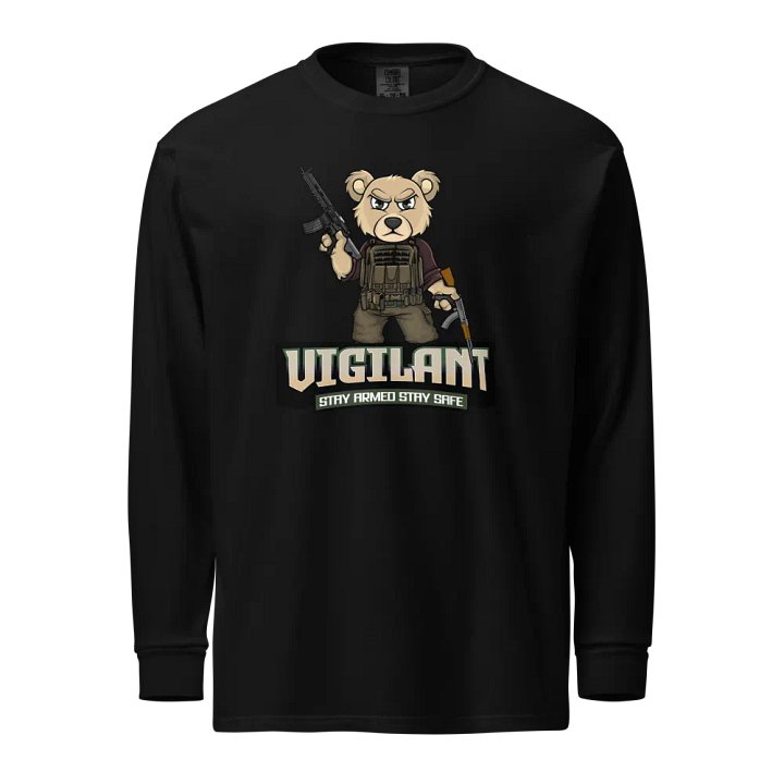 Vigilant Bear Long Sleeve Shirt product image (1)