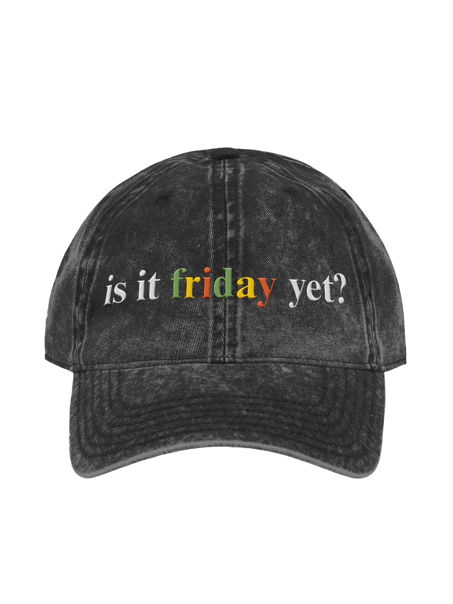 "is it friday yet?" hat product image (1)