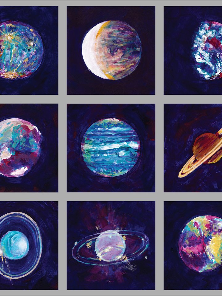Miniplanets & Pluto Magnets product image (1)