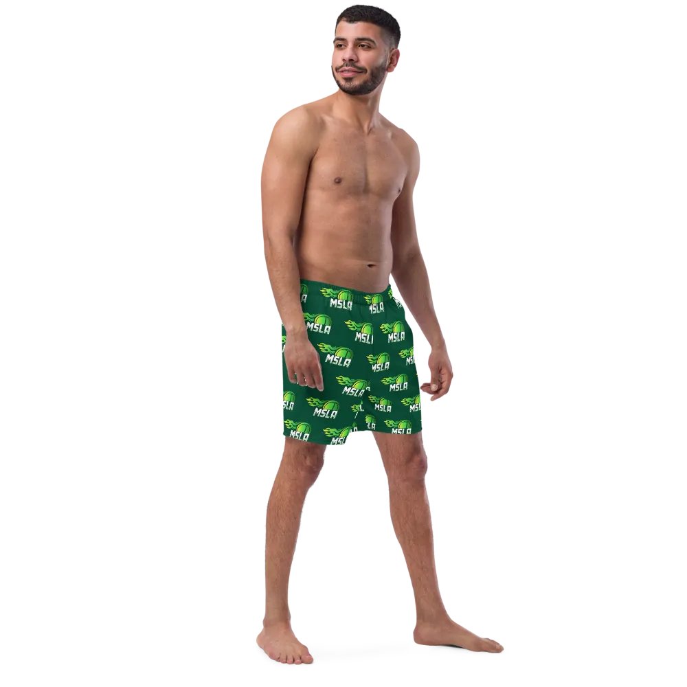 MSLA Green Swim Trunks product image (3)
