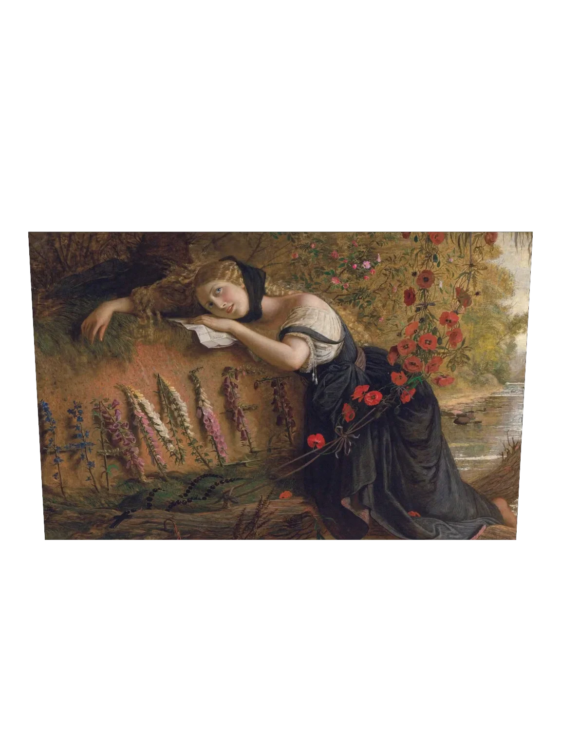 "Ophelia" by Joseph Severn Poster product image (3)
