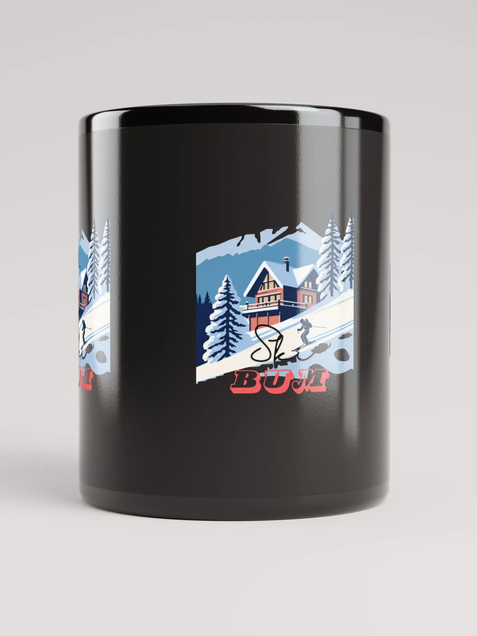 Snowy Ski BUM Lodge Mug product image (9)