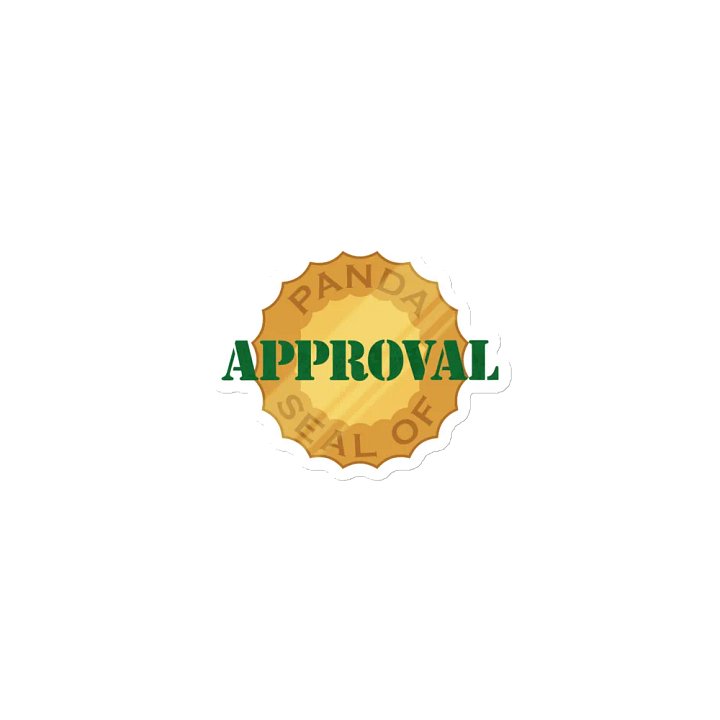 Panda Seal of Approval Magnet product image (1)