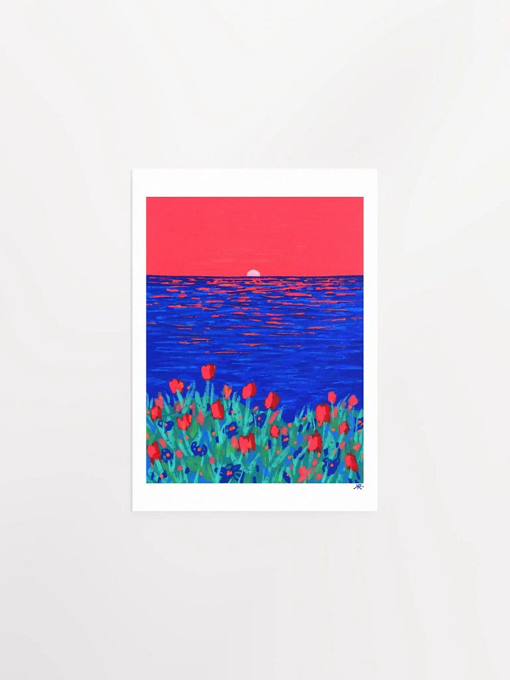 Sparkling Sunset Tulips | Vibrant Landscape product image (1)