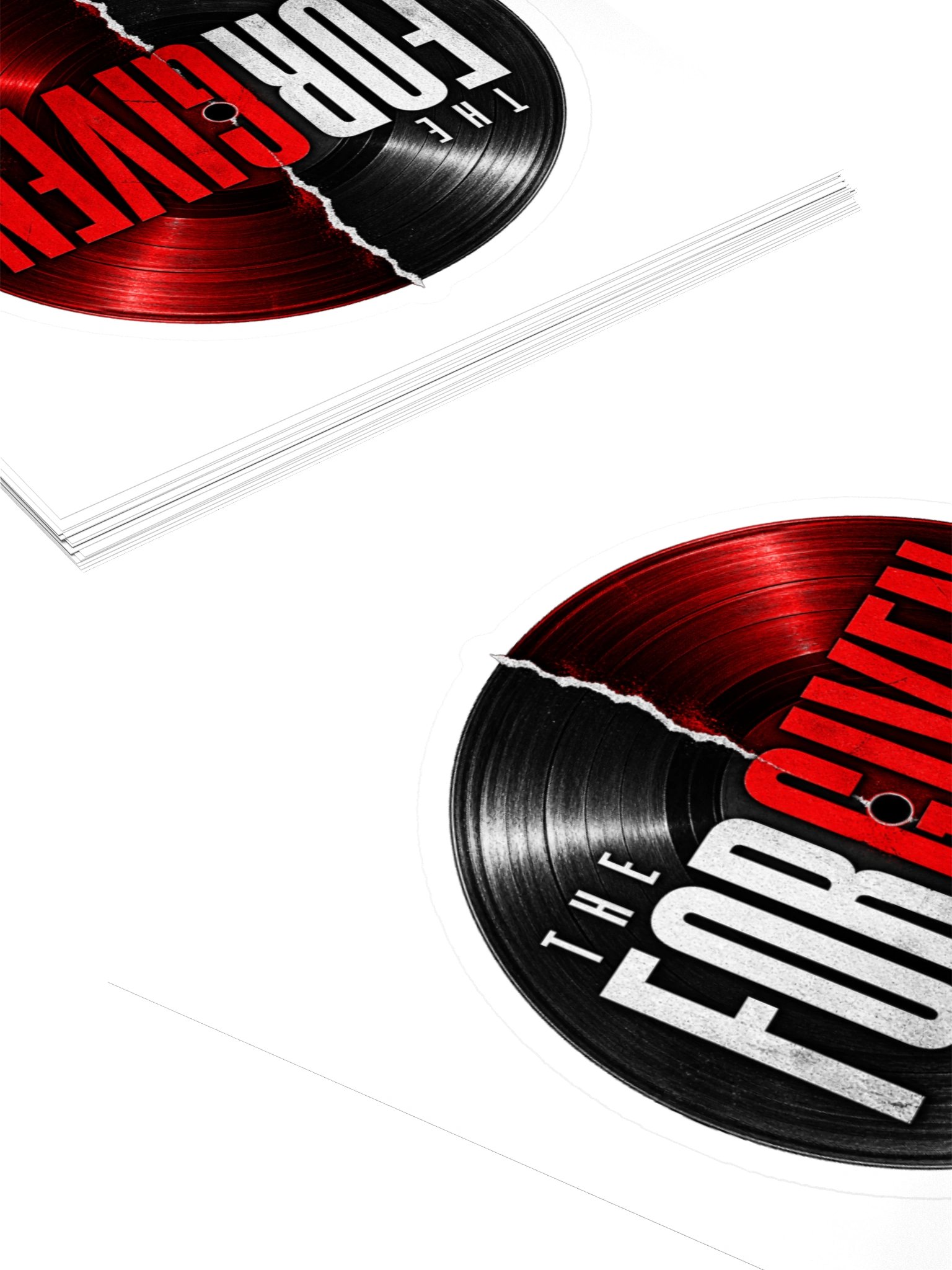 The Forgiven - Split Vinyl Sticker product image (11)