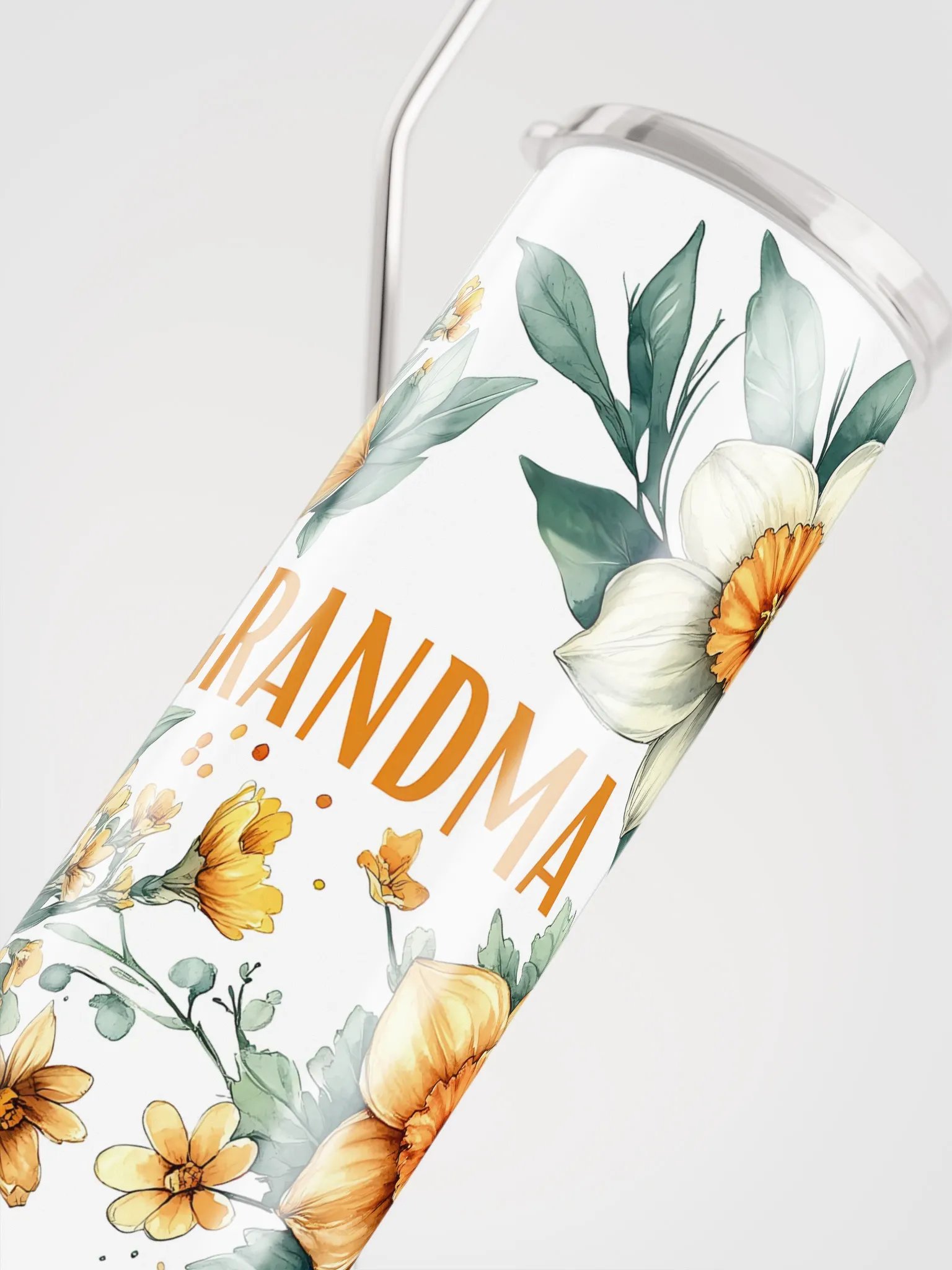 Grandma's Daffodil Garden Stainless Steel Tumbler product image (5)