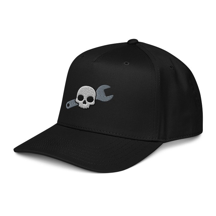 Rebel Rider Skull & Wrench Hat cap (Embroider) product image (2)