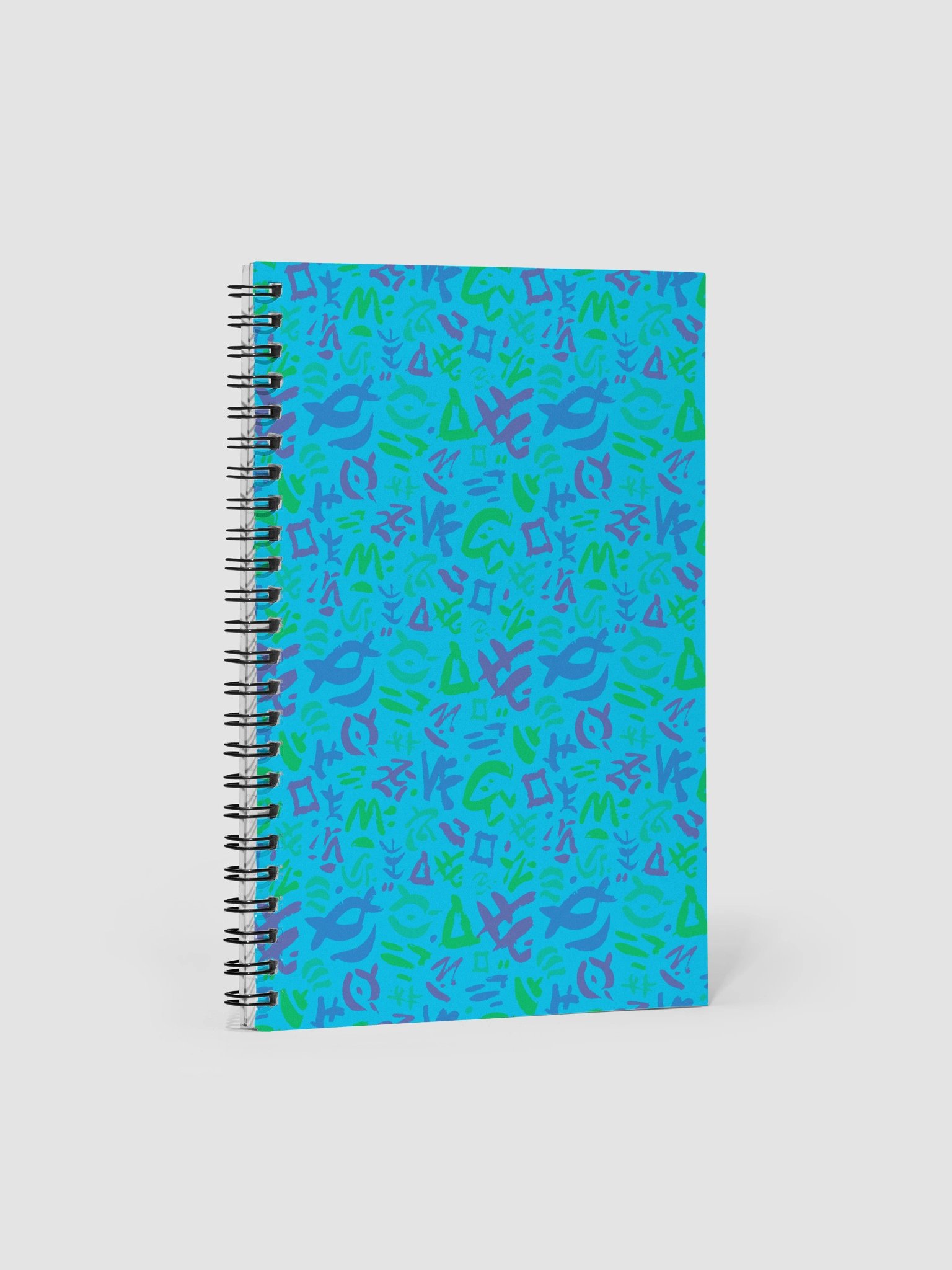 Autisymbols Spiral Notebook product image (1)