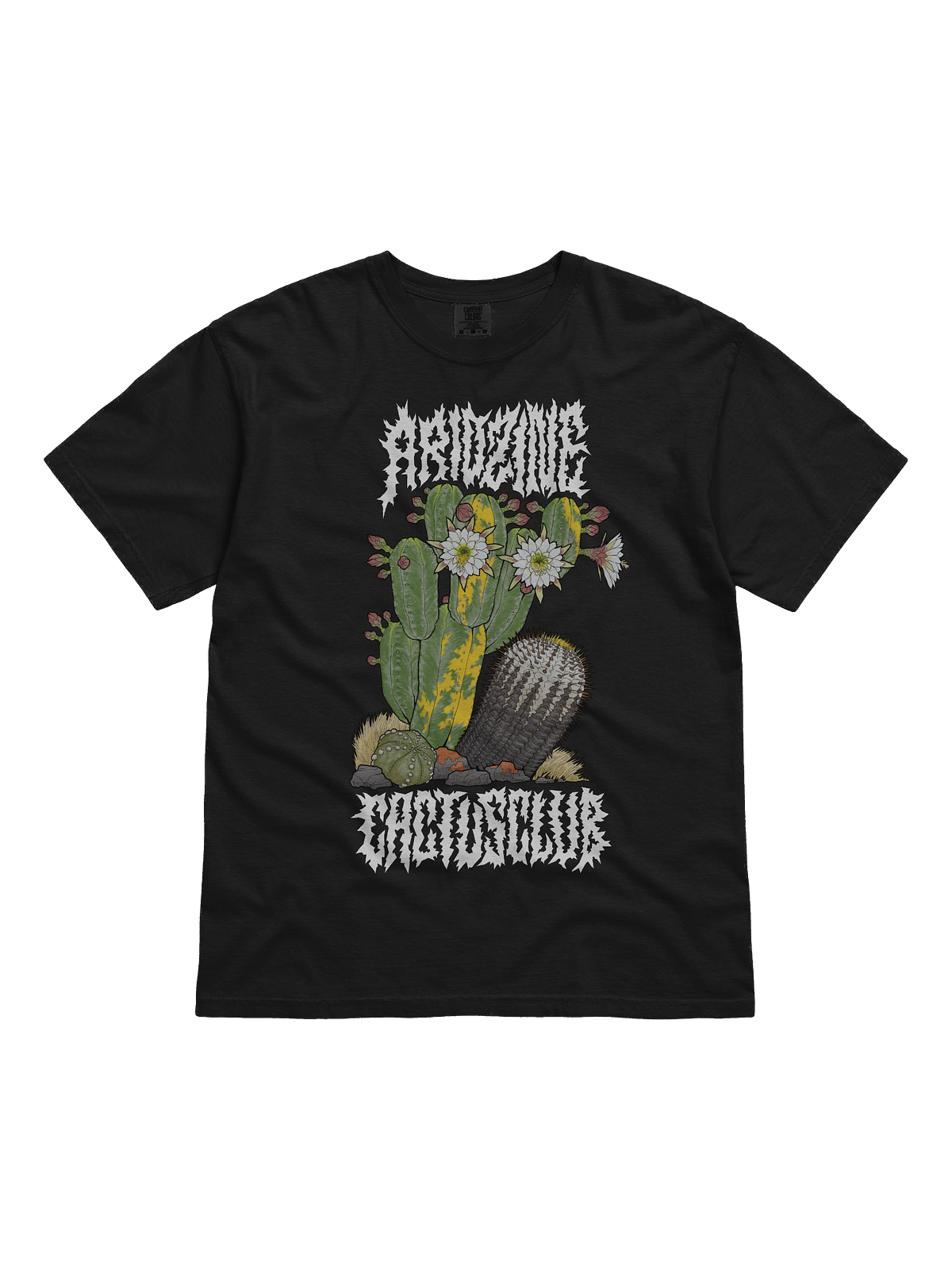 Cactus Club (Black) | Arid Zine Merch