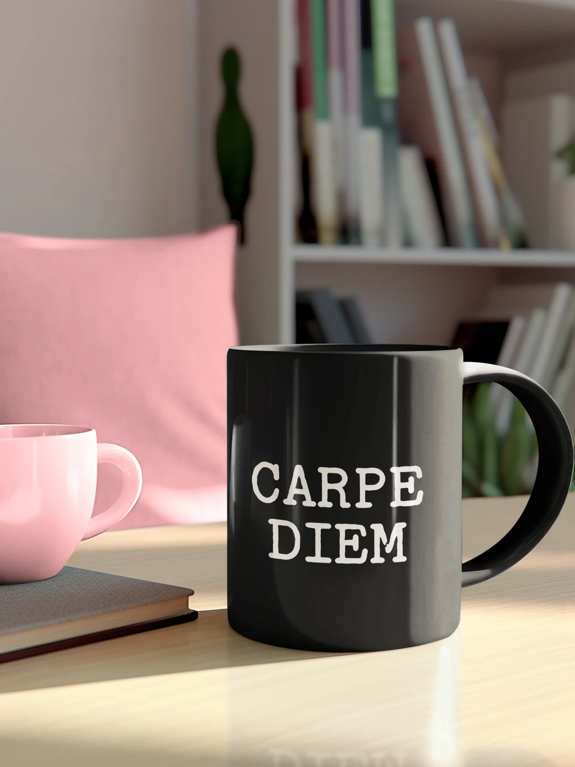 Carpe Diem Black Mug product image (1)