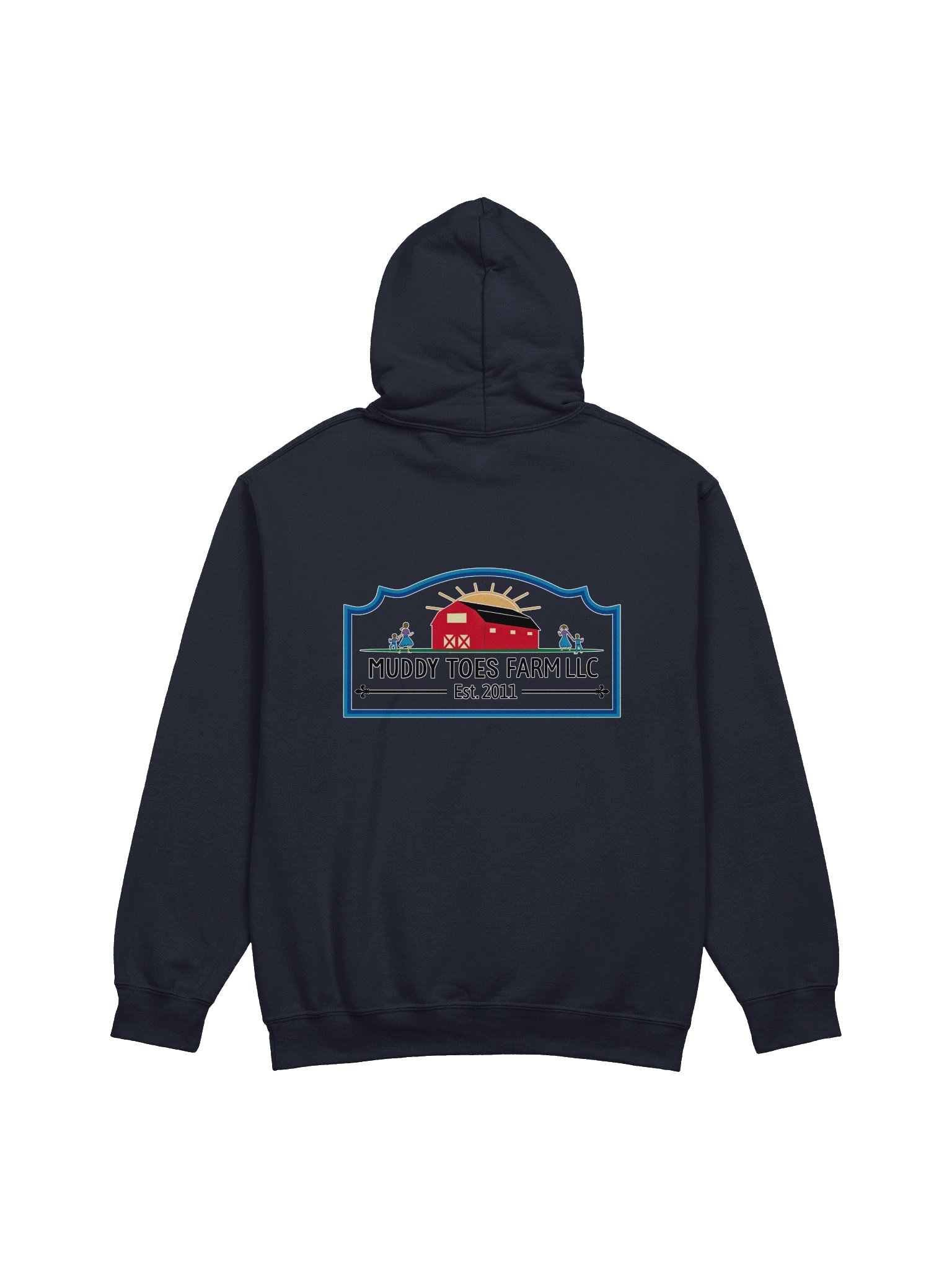 Muddy Toes Farm Logo Hoodie (Adult) product image (2)