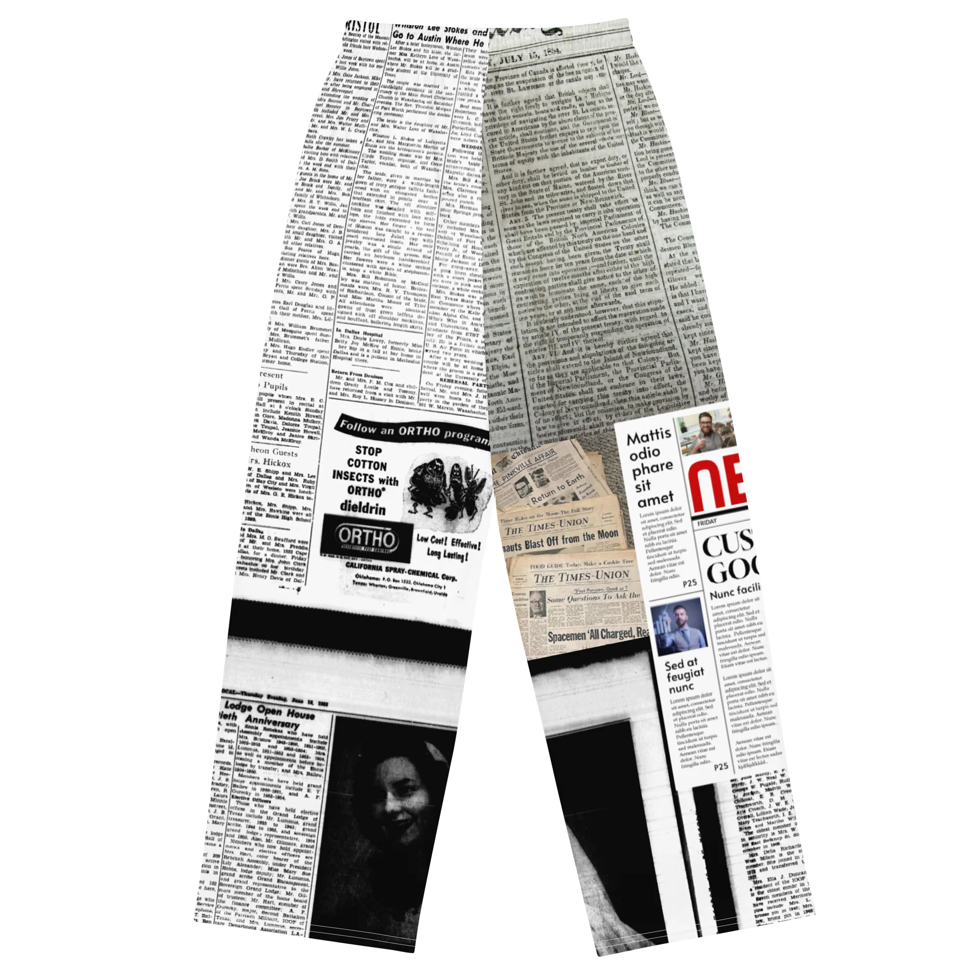 News Pants Unisex product image (2)