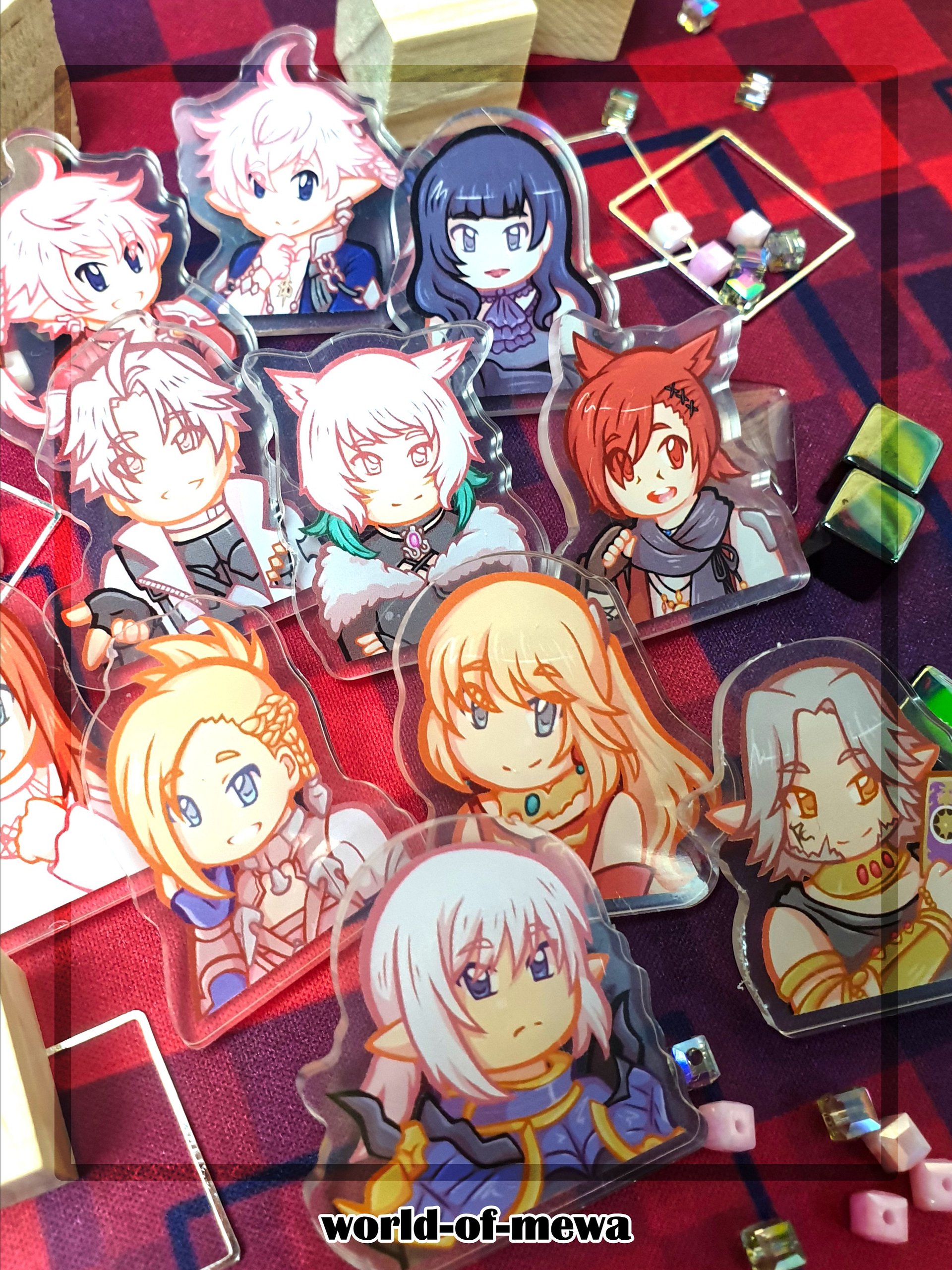 Final Fantasy XIV | Acrylic Pins product image (1)