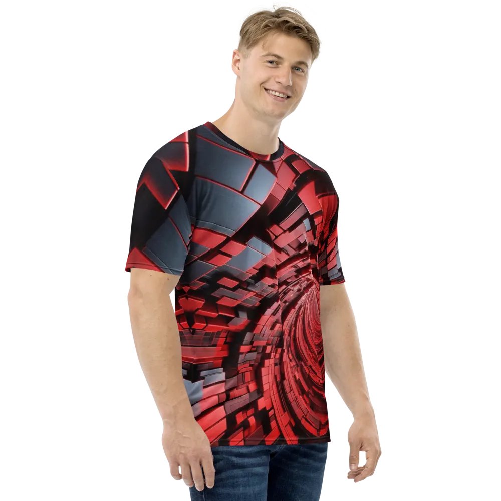 Vortex Red All-Over Print Tee product image (4)