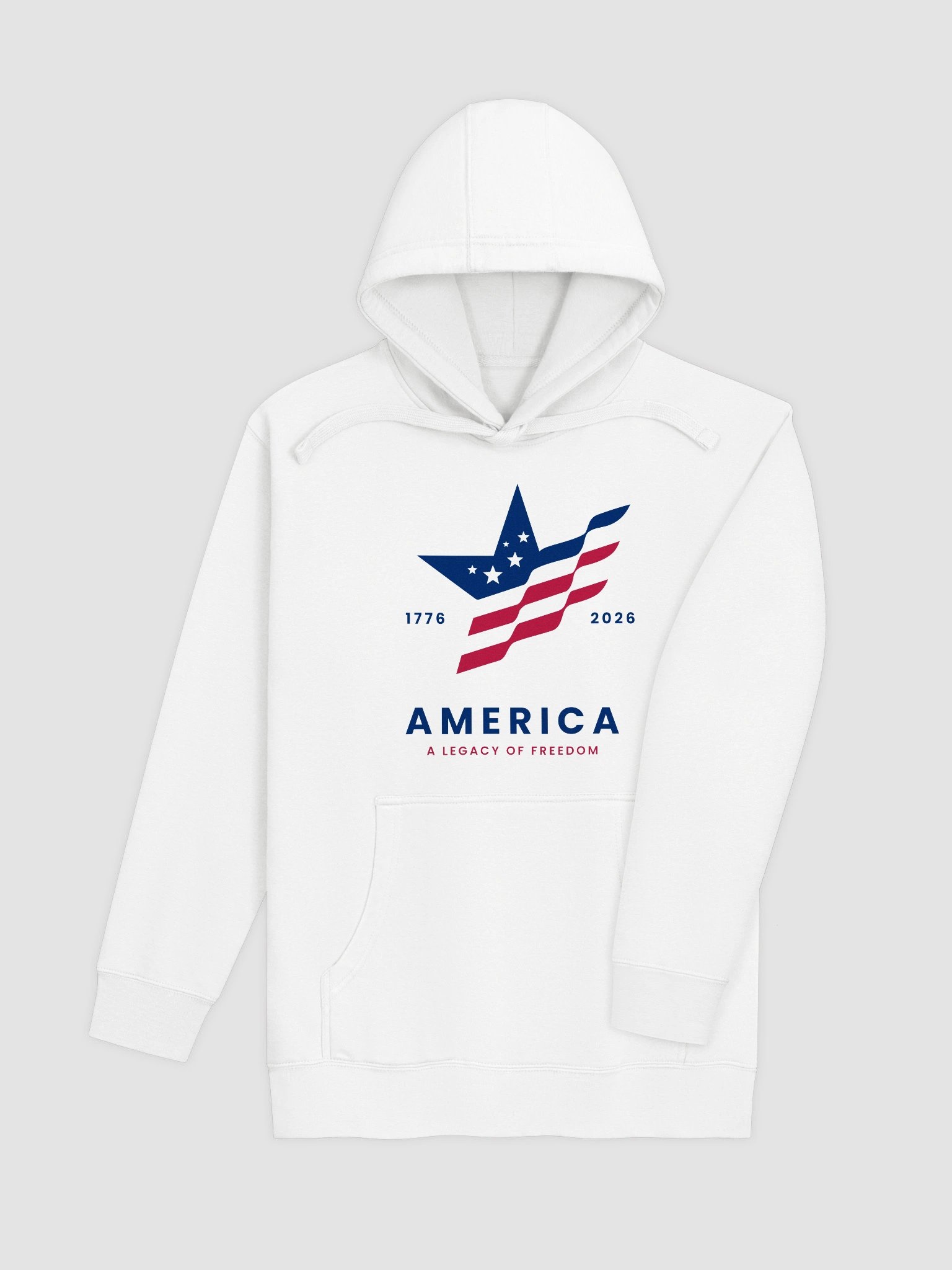 Stars and Stripes Unisex Hoodie product image (4)