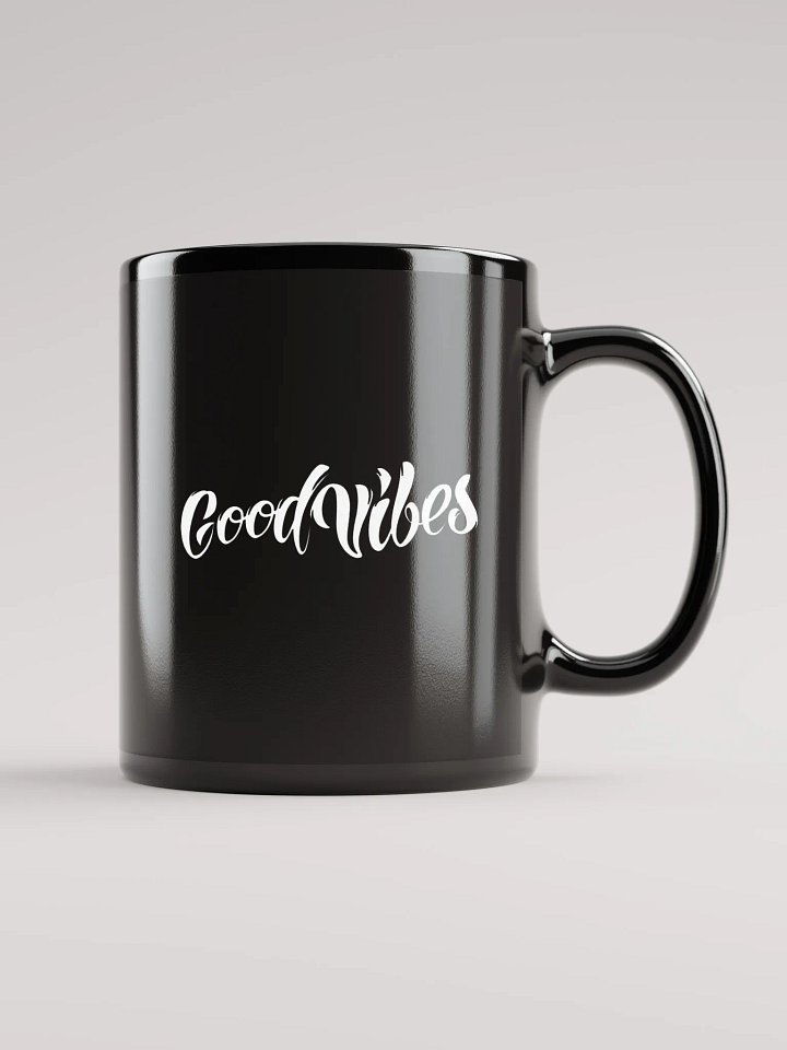 Dj Santana, Good Vibes Mug (Black) product image (1)