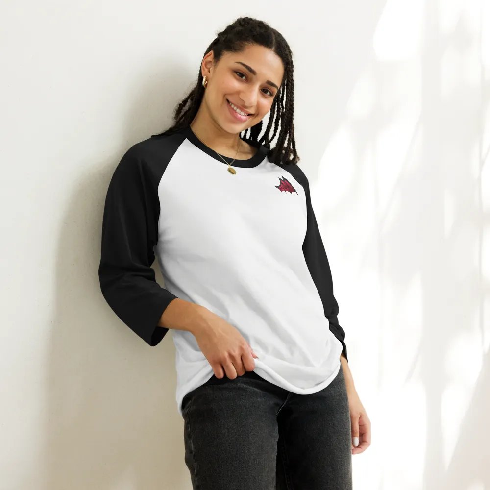 [Wings] ¾ Sleeve Raglan Tee product image (8)