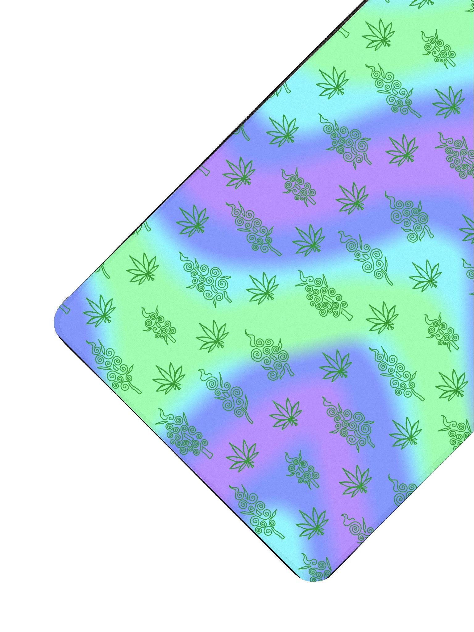 Trippy Bud Print Gaming Mouse Pad product image (3)
