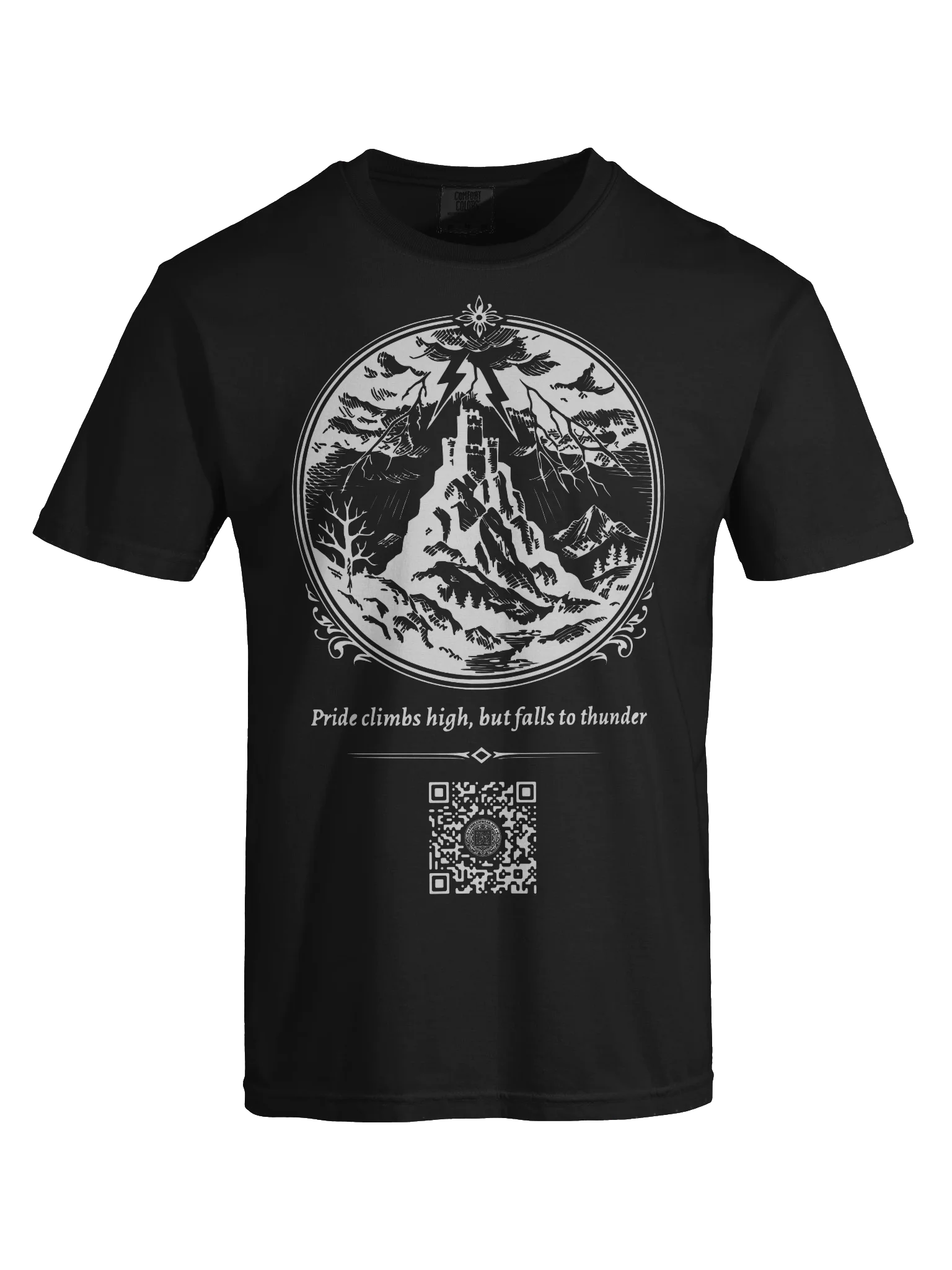 What Pride Attracts (White on Black/Color) product image (7)