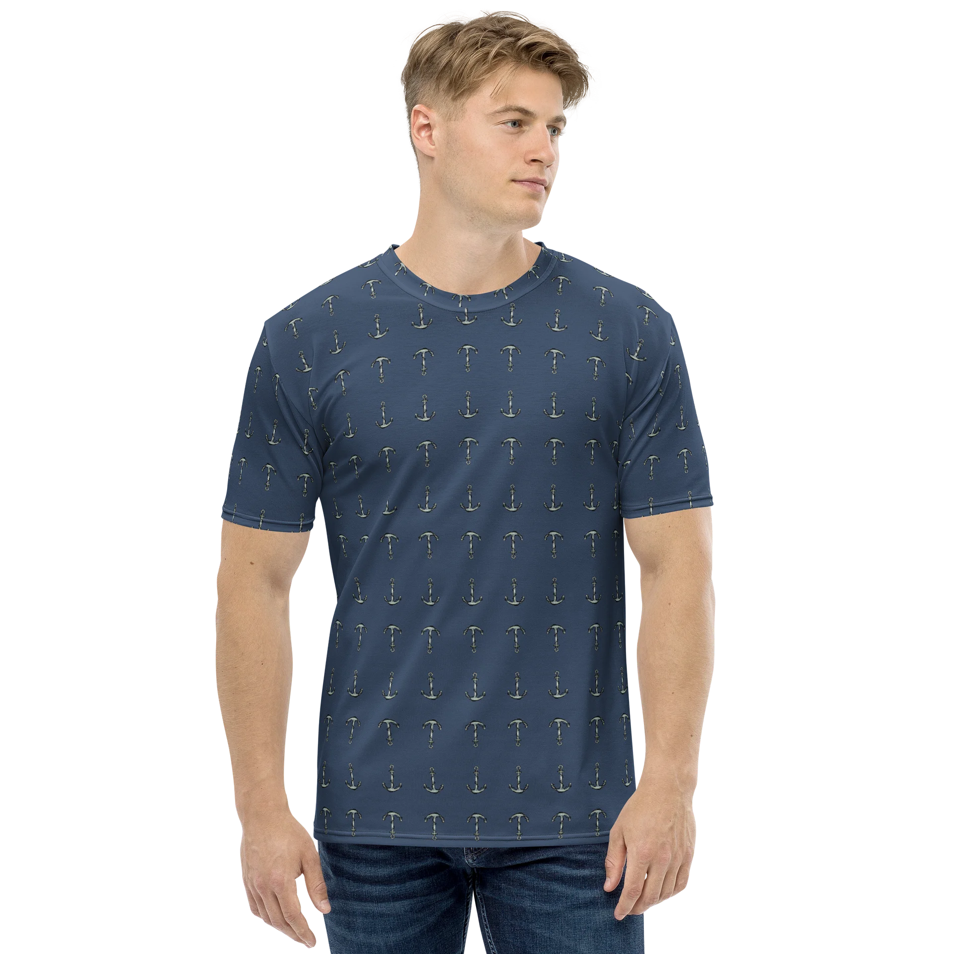 Anchored — Anchor Pattern Tee product image (1)
