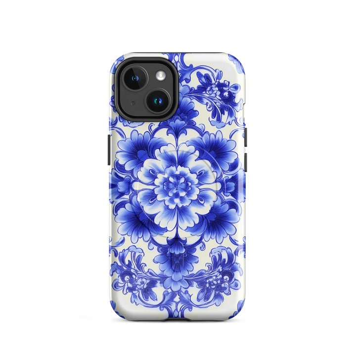 Blue and White Chinese Porcelain Pattern MagSafe® Tough Case for iPhone® product image (2)