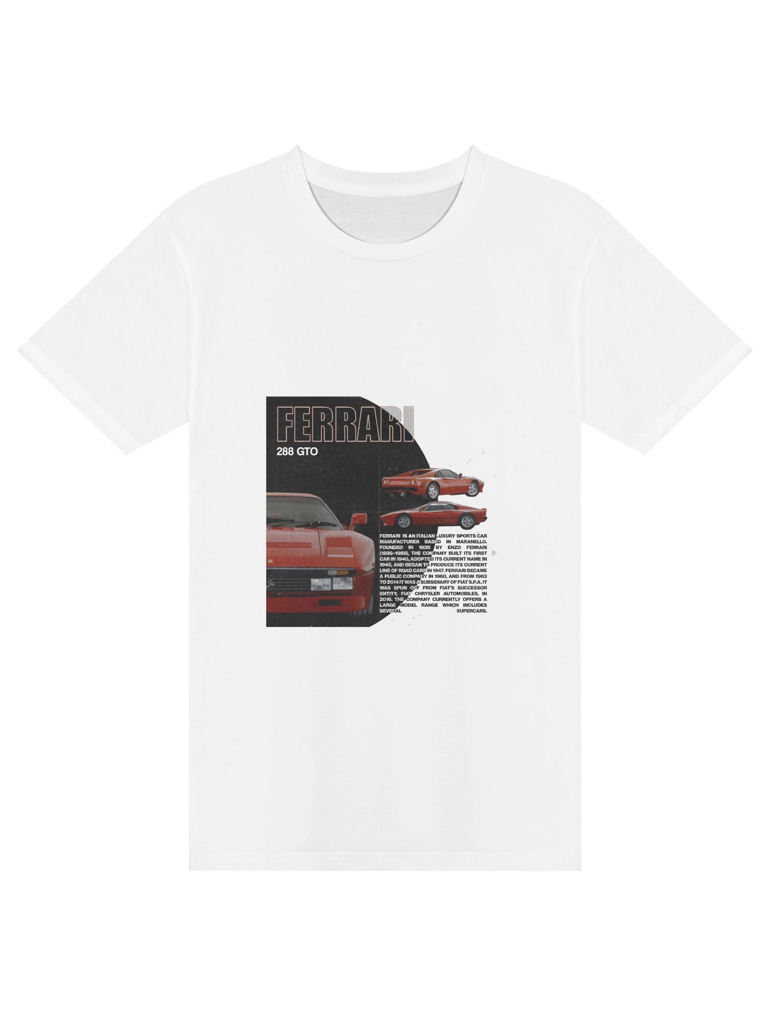 Ferrari 288 GTO Heritage Graphic T-Shirt product image (1)