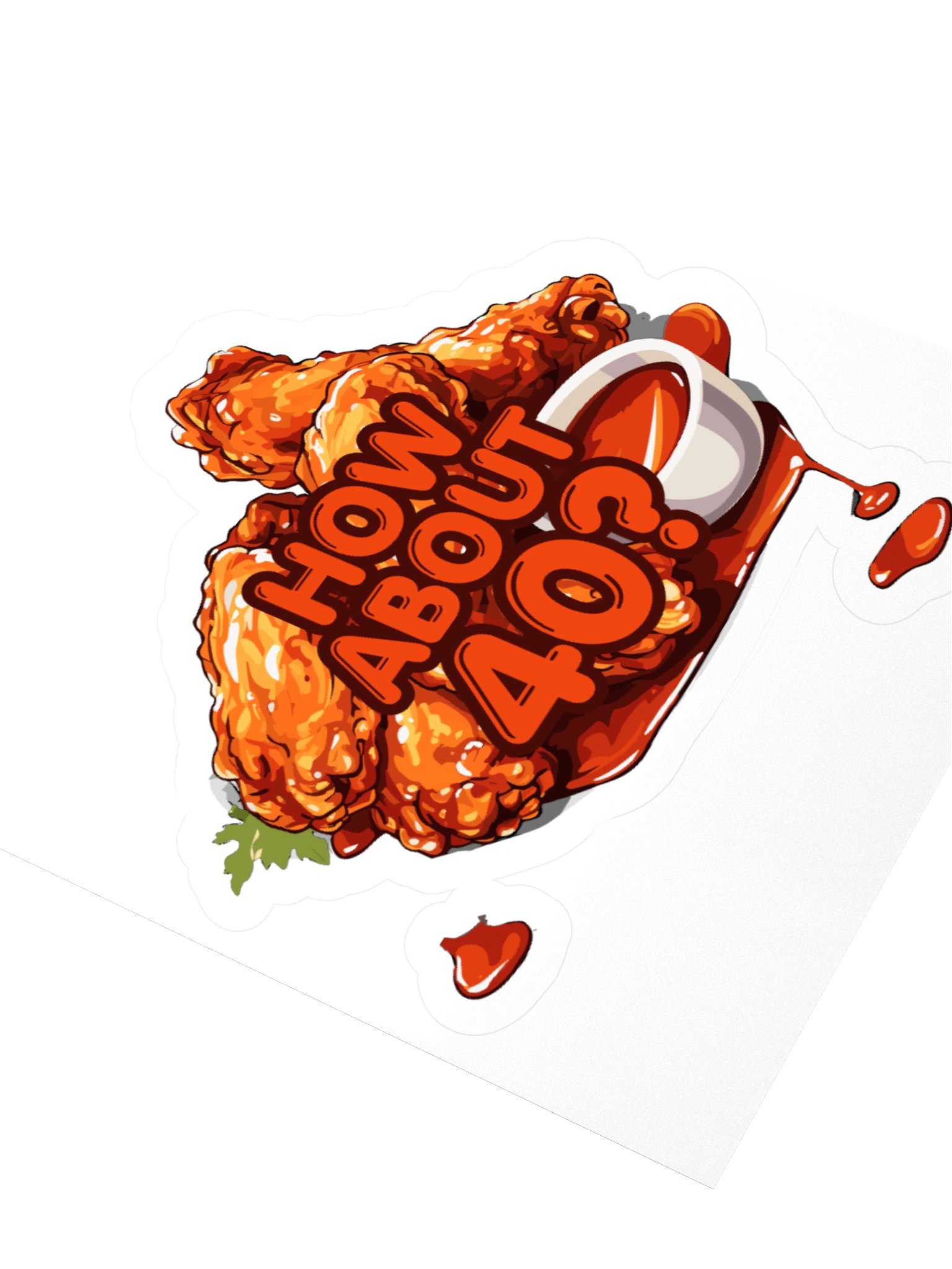 Chicken Wings Sticker product image (3)