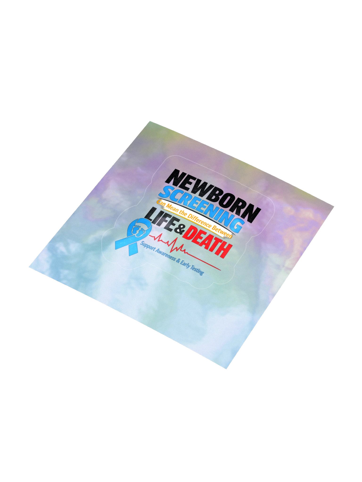 Newborn Screening Holographic Sticker product image (3)