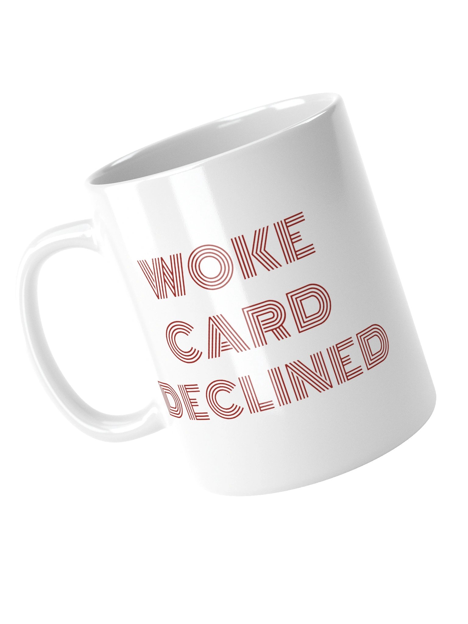 WOKE Card Declined Mug product image (4)