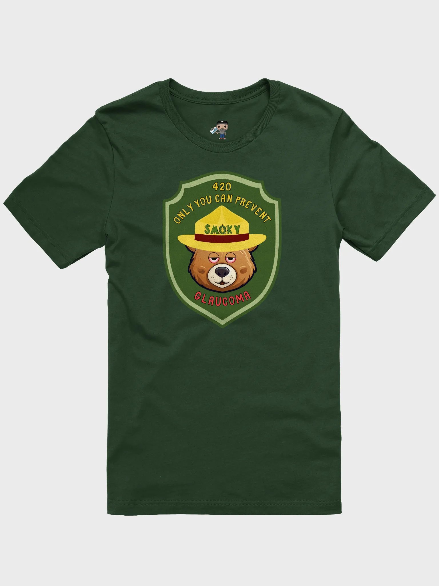 SMOKY 420 - TEE product image (1)