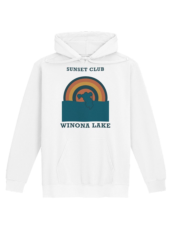 Sunset Club Comfort Colors Hoodie — Sunwashed