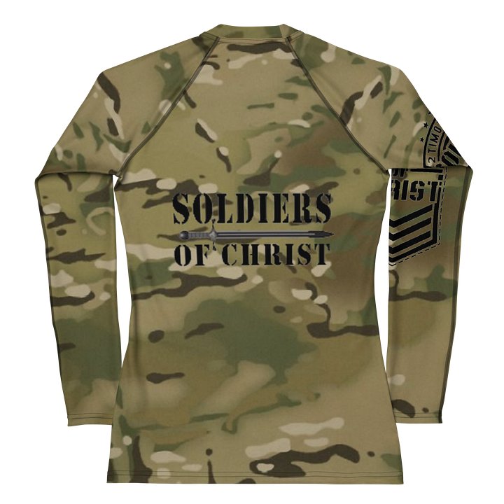 Faithful Camo: Women's Rash Guard - Multicam product image (1)