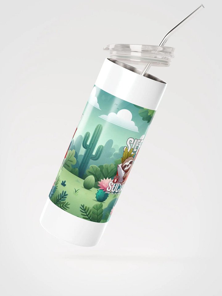 Pris- Sleepy Socialist STAINLESS STEEL TUMBLER product image (2)
