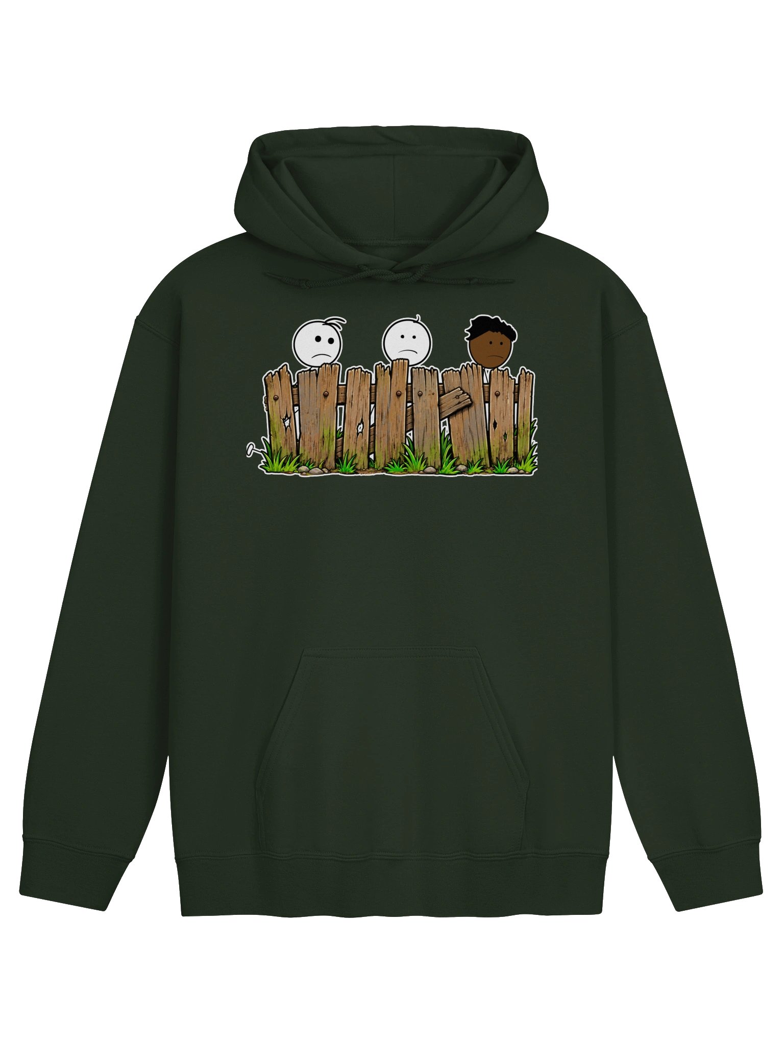 🧥 Hanorac Verde Pădure Bărbați „Amintiri Din Copilărie” – Toxică, Șopârlă & Juvel product image (1)